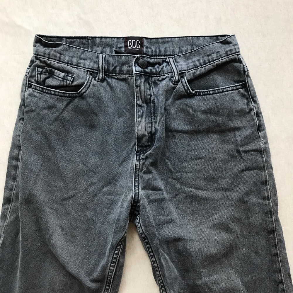 UO Grey Mom Jeans